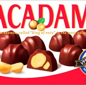 Шоколад Meiji Macadamia с макадамией, 9 шт. x 10 пачек