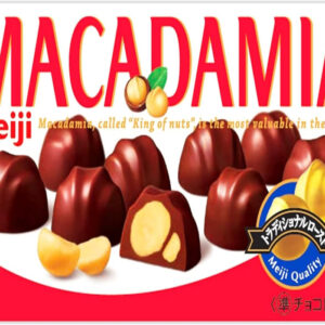 Шоколад Meiji Macadamia с макадамией, 9 шт. x 10 пачек