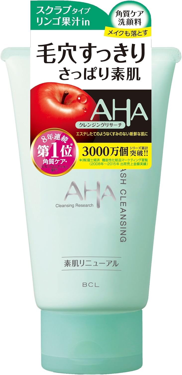 Пенка для умывания лица AHA Cleansing Research, 2 шт. x 120 гр.