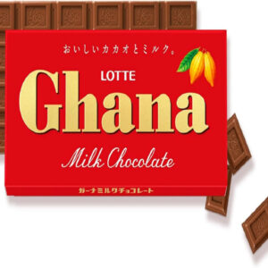 Шоколад LOTTE Ghana, 10 уп. x 50 шт.