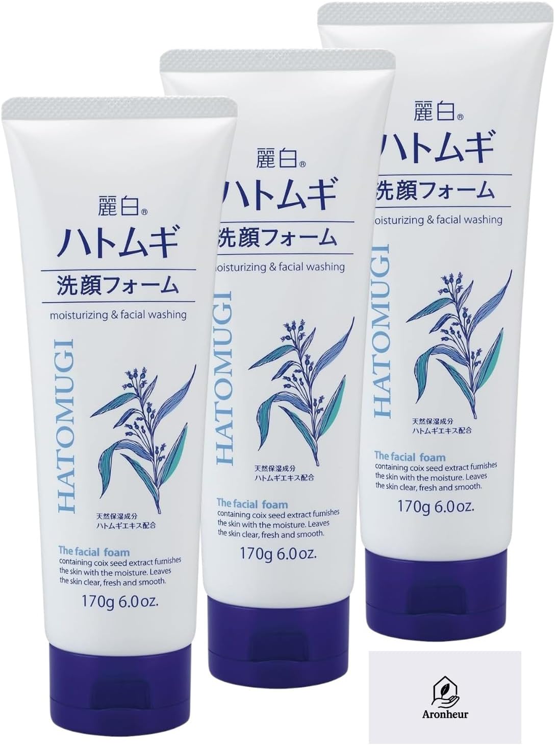 Пенка для умывания Reihaku Kumano Yushi, 6 шт. x 170 гр.