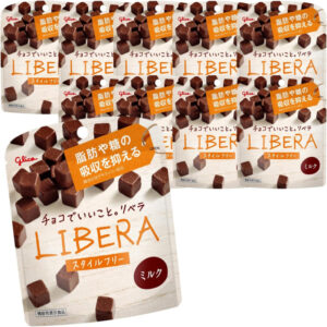 Молочный шоколад LIBERA Glico, 10 шт. x 50 гр.