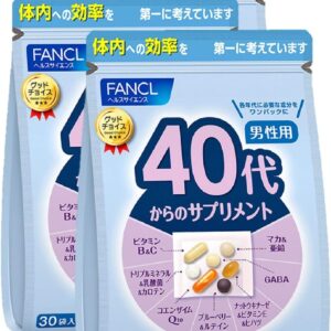 Пищевая добавка FANCL для мужчин 40+ лет, 30 пак. x 3 пачки