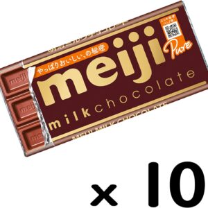 Молочный шоколад Meiji, 10 шт. x 50 гр.
