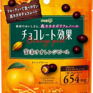 Шоколад Effect Meiji 72% Orange Peel, 10 шт. x 34 гр.