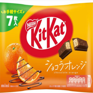 Шоколад KitKat Mini Chocolate Orange со вкусом апельсина 10 шт. x 6 пачек