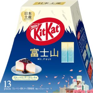 Шоколад KitKat Mt. Fuji со вкусом черничного чизкейка, 13 шт. x 2 пачки