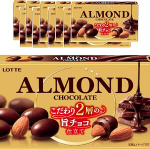 Шоколад Lotte Almond, 10 уп. x 86 гр.
