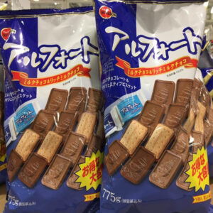 Печенье с шоколадом Bourbon Alfort, 2 уп. x 775 гр.