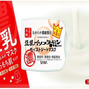 Увлажняющая тканевая маска для лица Nameraka Honpo с соевым изофлавоном, 2 уп. x 32 шт.