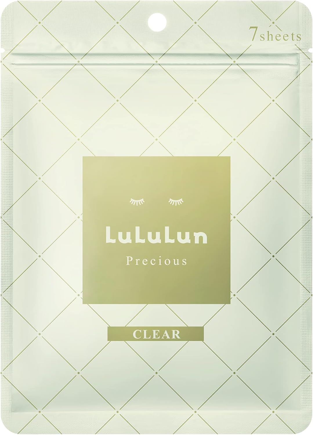 Тканевая маска для лица Lululun Precious White, 3 уп. x 7 шт.