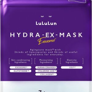 Тканевая маска для лица LuLuLun Hydra EX, 3 уп. x 7 шт.