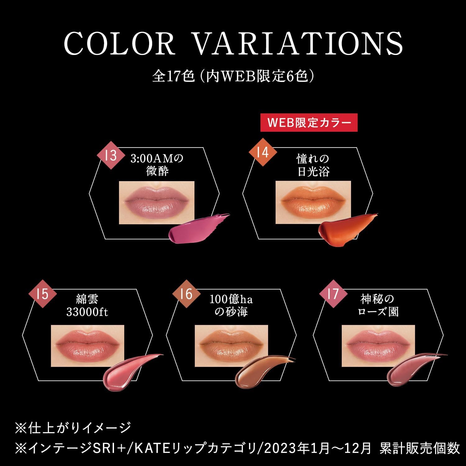 Губная помада KATE Lip 2:00AM, 2 уп. x 3 гр. — изображение 3