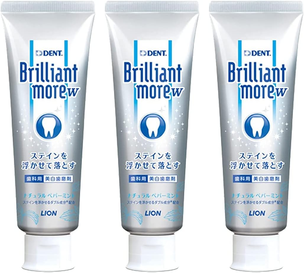 Зубная паста Brilliant More W, 3 уп. x 90 гр.