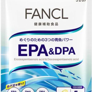 Балықтың жетіспеушілігін толтыру үшін FANCL EPA & DPA тағамдық қоспасы, 2 уп. x 150 қойынды