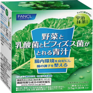 Пищевая добавка (сок) FANCL с келем, овощами, лактобактериями, бифидобактериями, 3.5 гр x 30 шт.