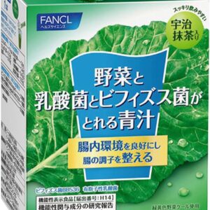 FANCL тағамдық қоспасы (шырыны) Кель, көкөністер, лактобактериялар, бифидобактериялар, 3.5 гр x 30 дана