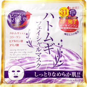Универсальная мациальная маска EVERYYOU Hatomugi, 3 уп. x 31 шт.