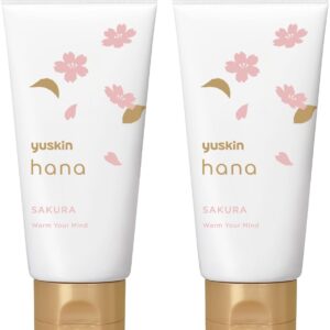 Крем для рук Yuskin Hana с ароматом сакуры, 4 уп. x 50 гр.